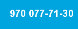 970 077-71-30 970 077-71-30